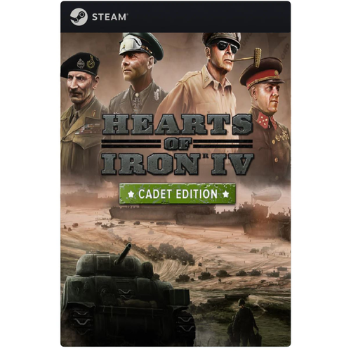 Игра Hearts of Iron IV - Cadet Edition для PC, Steam, электронный ключ hearts of iron iv cadet edition