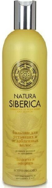 Natura Siberica Бальзам для уставших и ослабленных волос Защита и энергия 400 мл (Natura Siberica, ) - фото №5
