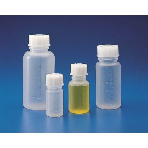 Банка для реактивов 100 мл ПП широкое горло градуированная 540₽