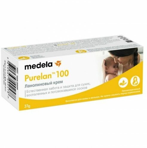 Крем Medela (Медела) PureLan100 для ухода за сосками 37 г MEDELA AG - фото №19