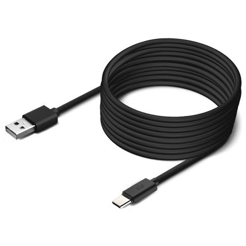 Кабель Borasco USB - Type-C, 2А, 3м, черный