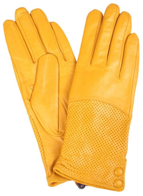 Перчатки Pitas, размер 7, желтый