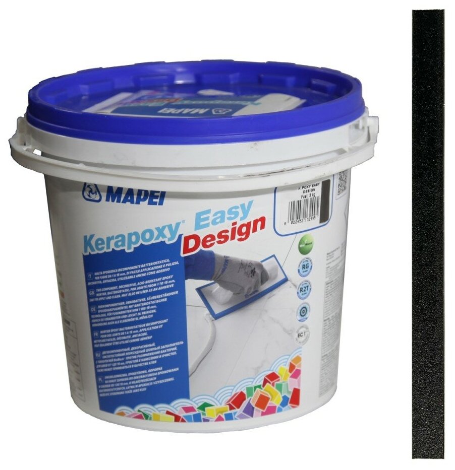 Затирка эпоксидная Mapei Kerapoxy Easy Design №120 черная 3 кг