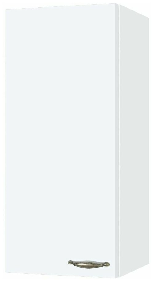 Шкаф кухонный навесной Полюс 30 см ЛДСП белый