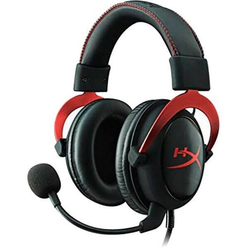 Наушники игровые HyperX Cloud II красный-черный цвет 11490₽
