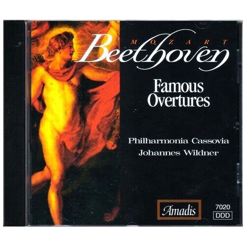 Beethoven / Mozart - Famous Overtures- Amadis CD Чехия ( Компакт-диск 1шт) бетховен