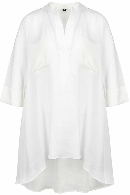 Блуза  Joseph, свободный силуэт, размер 44, белый