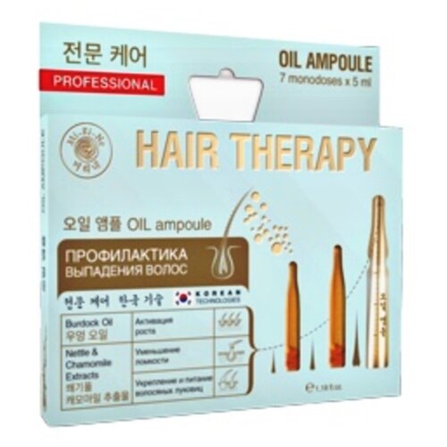 Mi-Ri-Ne Восстанавливающий масляный комплекс «Профилактика выпадения волос» 35 мл (5 мл х 7 шт)