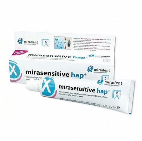 Mirasensitive hap+ зубная паста для чувствительных зубов, 50 мл