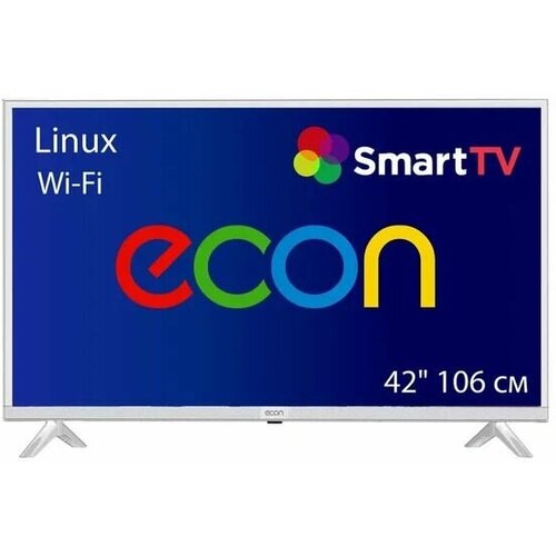 Телевизор ECON EX-43FS001W 42' Full HD, белый