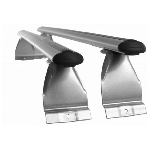 Багажник для а/м. Шеви нива дуга аэро-стандарт 60мм / silver опоры