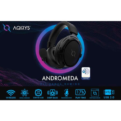 Игровые проводные наушники AQIRYS Andromeda 1099000₽