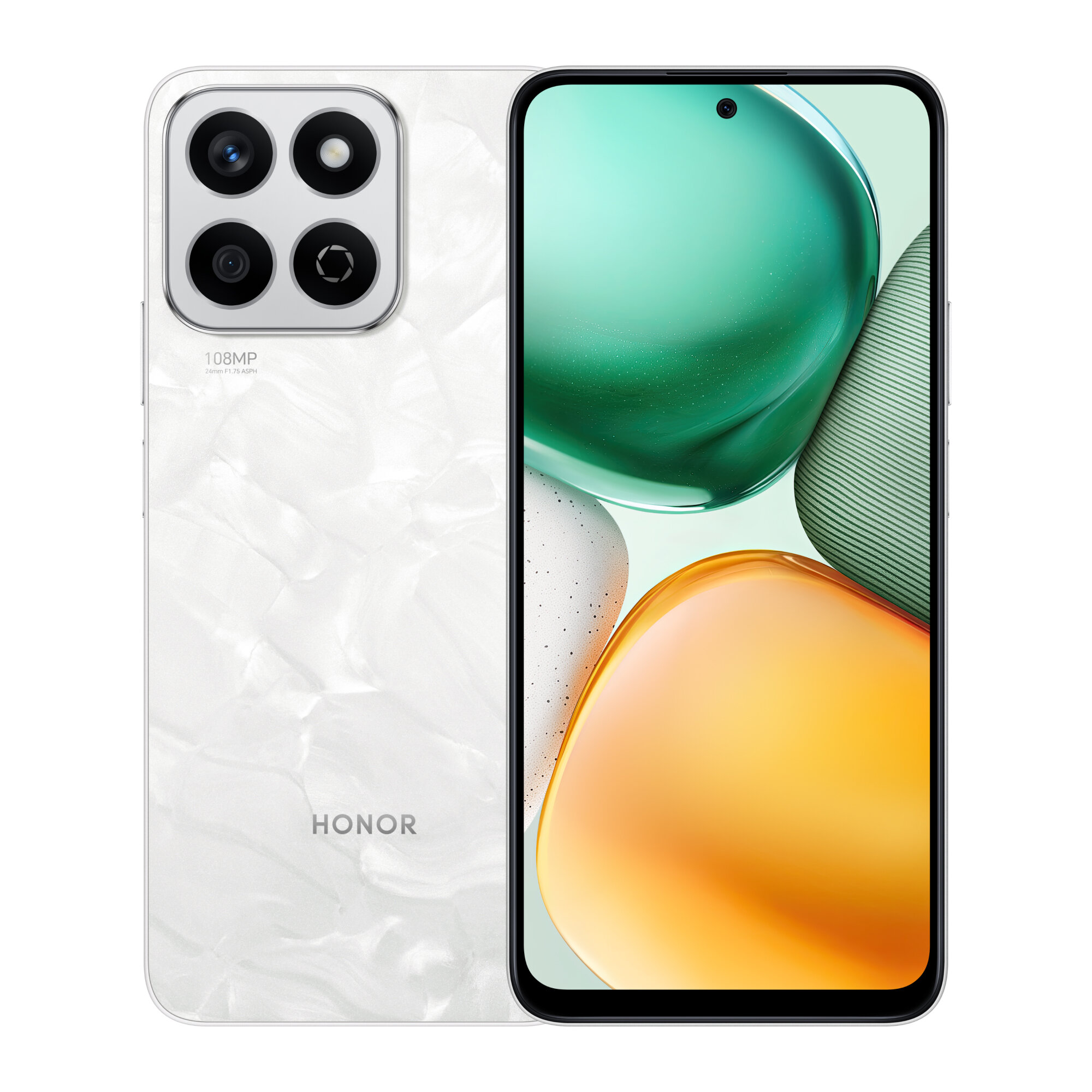 Смартфон HONOR X7с 8/256 ГБ, Dual nano SIM, белый