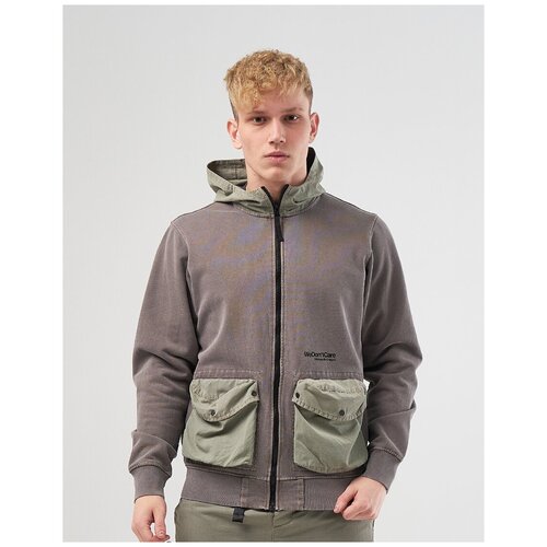 фото Толстовка we don’t care gd zip hoodie khaki