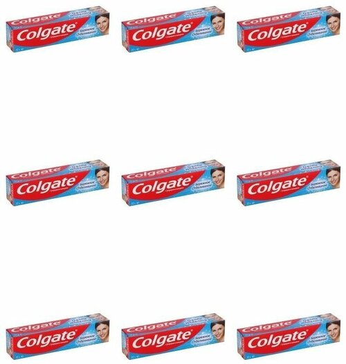 Colgate Зубная паста Бережное отбеливание, 50 мл, 9 шт