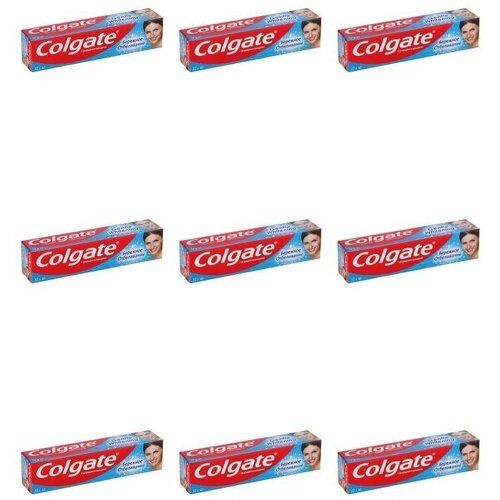 Colgate Зубная паста Бережное отбеливание, 50 мл, 9 шт