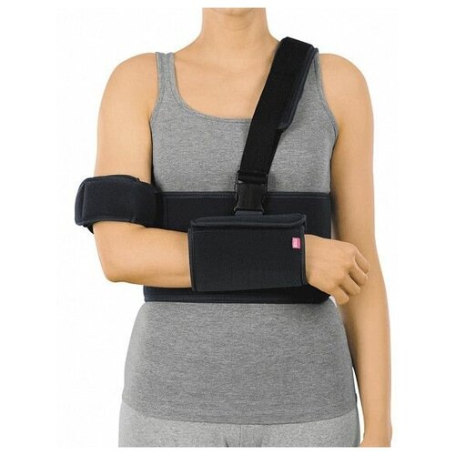 Бандаж на плечо medi Arm fix для фиксации руки для разгрузки сустава , R050 (L, Универсальные)