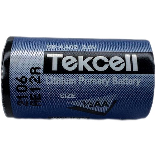 батарейка saft ls 14250 lithium 2pf 1 2aa 1200 мач Элемент питания литиевый Tekcell 1200 мАч SB-AA02 (1/2AA,14250), 1 шт.