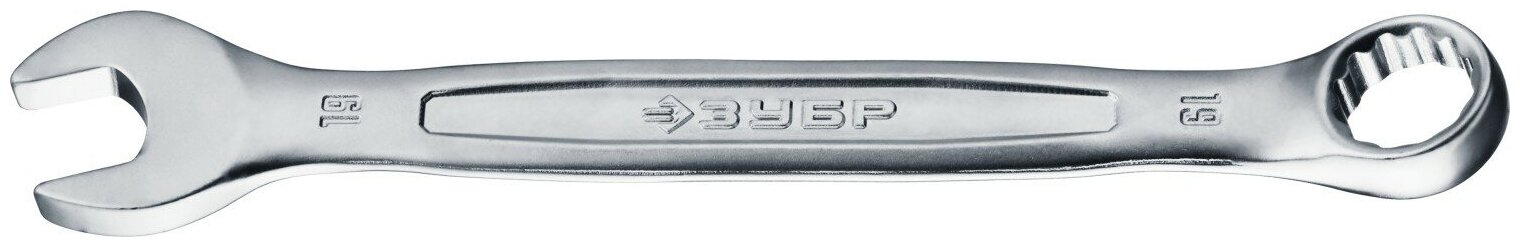 ЗУБР 19 мм, комбинированный гаечный ключ, Профессионал (27087-19)