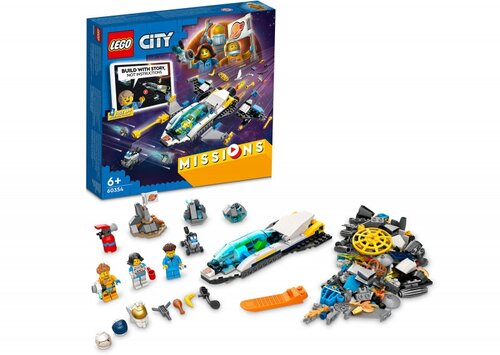 Конструктор LEGO® City 60354 Космическая миссия для исследования Марса