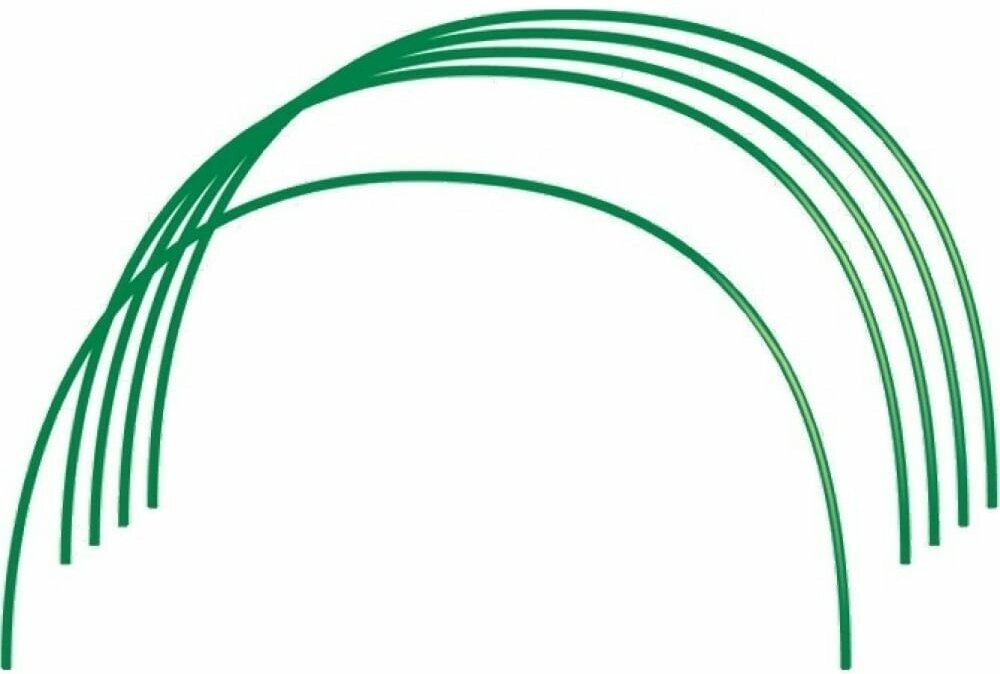 фото Парниковые дуги в ПВХ Россия 0.6х0.85 м, 6 шт. диаметр проволоки 5 мм 64409