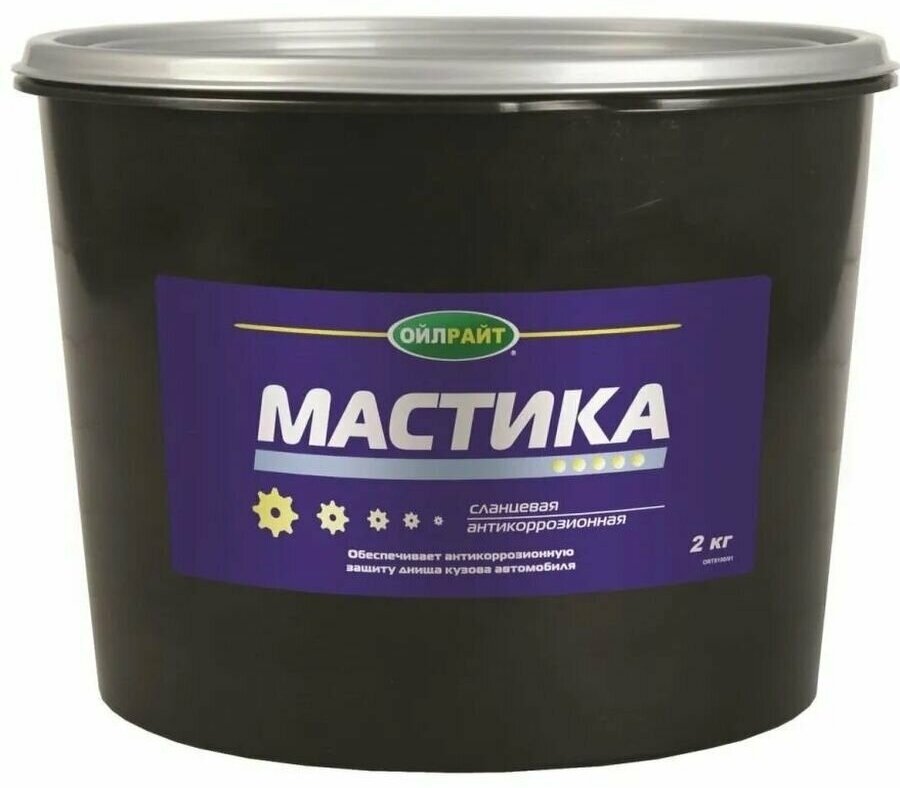 Мастика сланцевая 2,1кг OILRIGHT