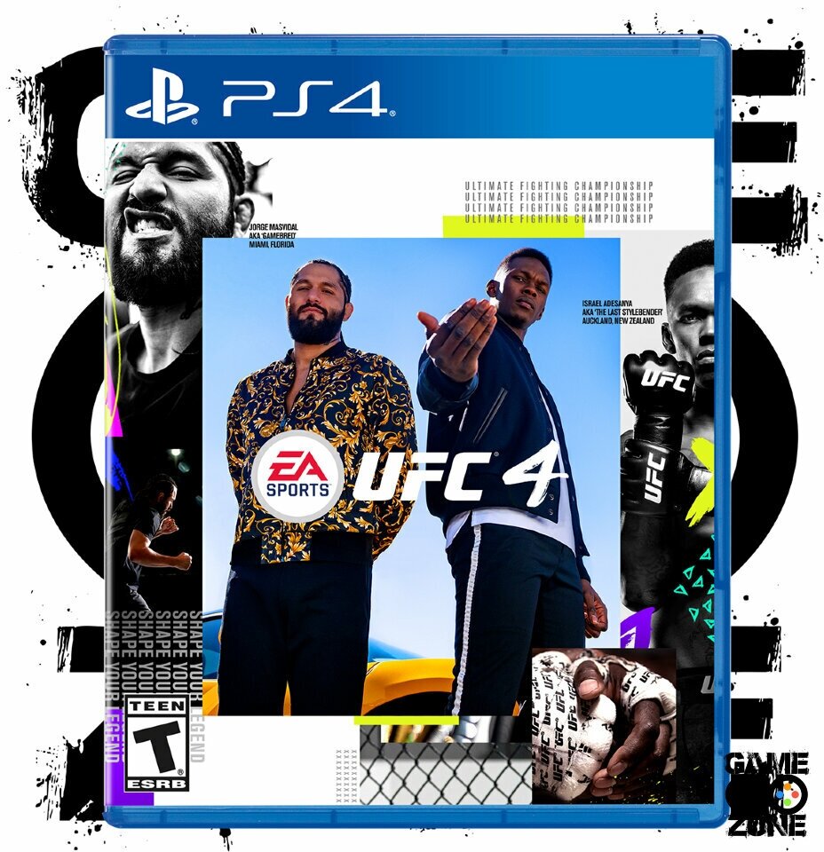 Игра UFC 4 для PlayStation 4, все страны