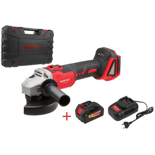 Шлифмашина угловая аккумуляторная WORTEX CAG 1812 E ALL1 1BCAG001A29 1210000₽