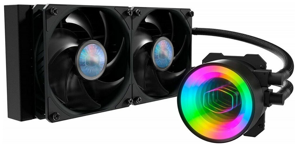 Cистема жидкостного охлаждения Cooler Master MasterLiquid ML240 Mirror (MLX-D24M-A18PK-R1)