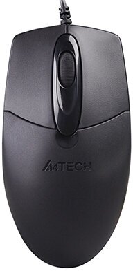 Мышь проводная A4Tech OP-720, 1000 dpi, PS/2, черный (OP-720 PS2 (BLACK))
