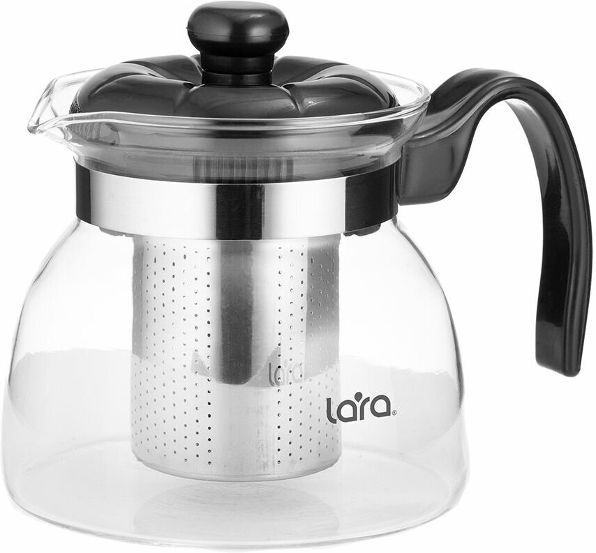 Завар. чайник LARA LR06-08 750 мл, стальной фильтр