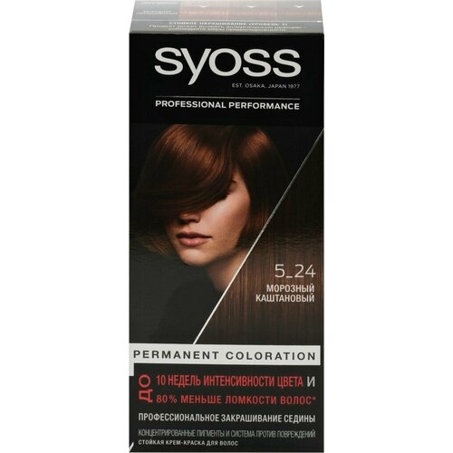 Краска для волос SYOSS Color Морозный каштановый 5-24,115 мл - 2 шт.