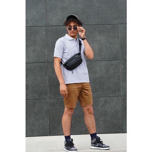 фото Поло, размер s, серый arban