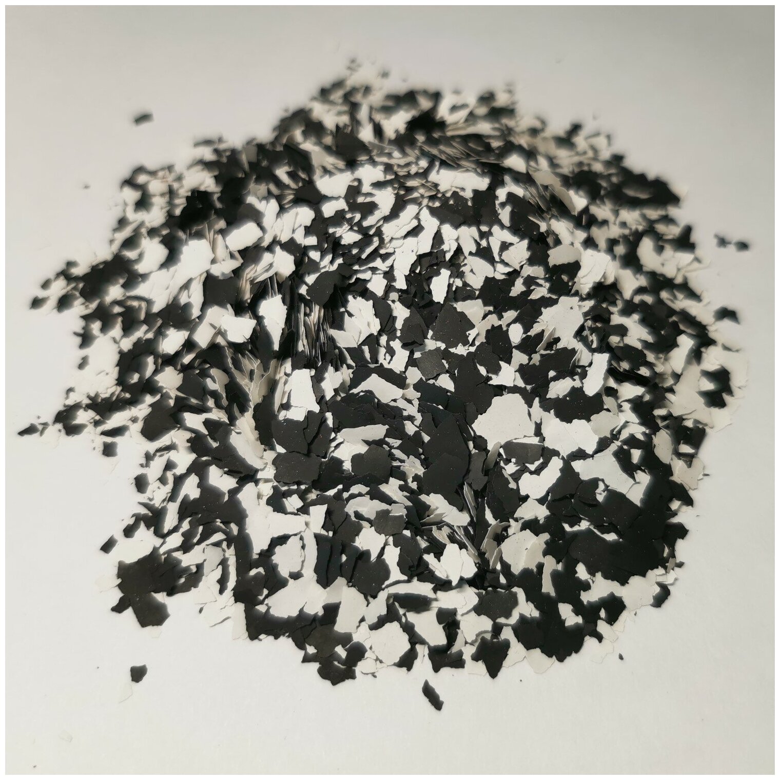 Декоративные чипсы флоки для наливных полов