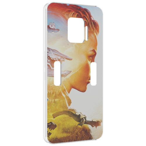 Чехол MyPads Horizon Zero Dawn art для ZTE Nubia Red Magic 7 Pro задняя-панель-накладка-бампер чехол mypads persona 5 art для zte nubia red magic 7 pro задняя панель накладка бампер