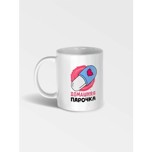 Кружка с принтом Домашняя парочка