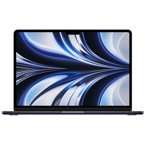 13.6 Ноутбук Apple MacBook Air 13 2022 (2560x1600, Apple M2, RAM 16 ГБ, SSD 512 ГБ, Apple graphics 8-core), Midnight (Z160000KY)