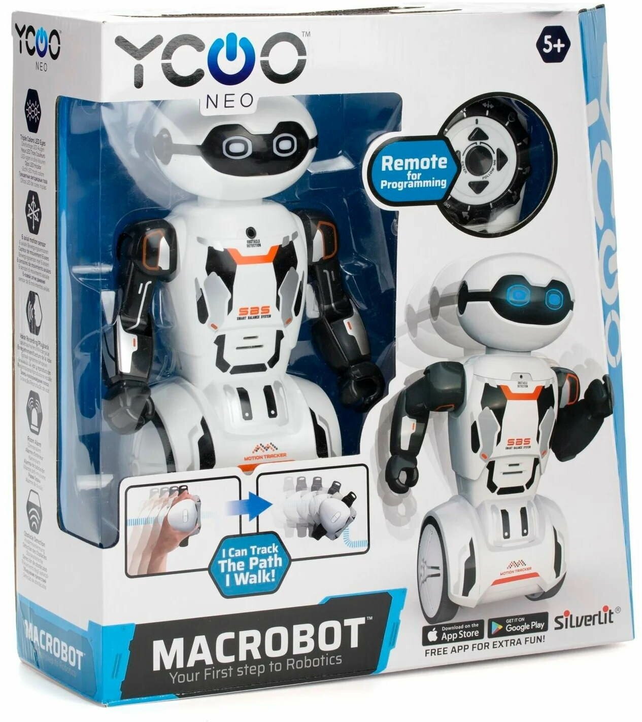 Робот Silverlit Macrobot 88045, оранжевый