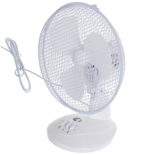 Вентилятор настольный Equation Мое 30 Вт 23 см цвет белый 247600₽