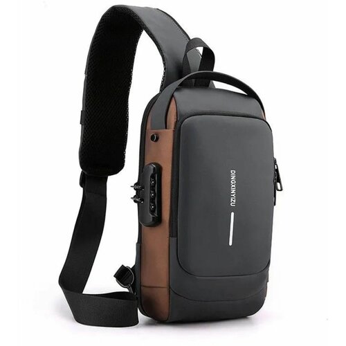 Сумка кросс-боди XPX серый 1200₽