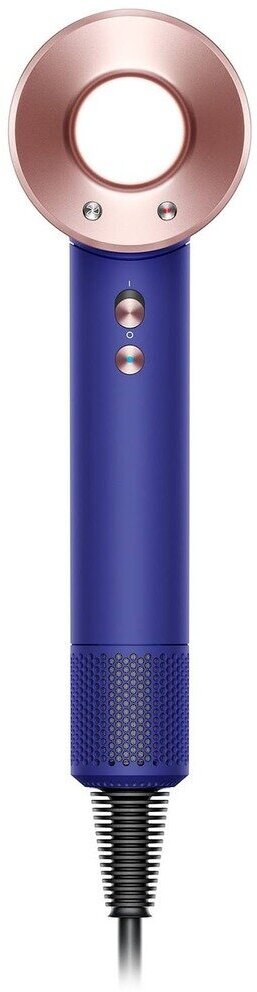 Фен Dyson HD07 EU Лимитированная подарочная серия с футляром (Европа, русская инструкция, оф гарантия) цвет синий\медь - фотография № 6