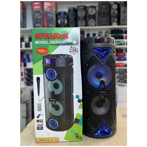 Портативная колонка: ZQS-6208 портативная акустика bt speaker zqs 6208 30 вт черный