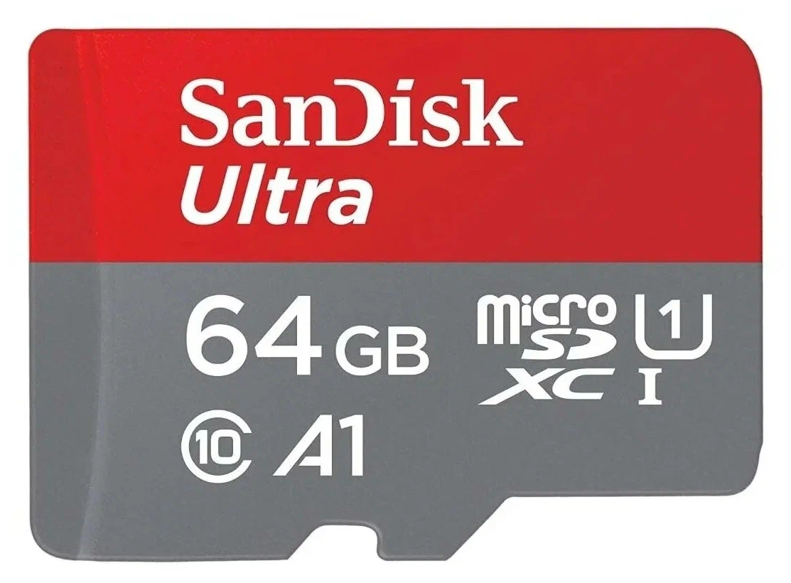 Карта памяти SanDisk Ultra microSDXC Class 10 UHS Class 1 A1 120MB/s
