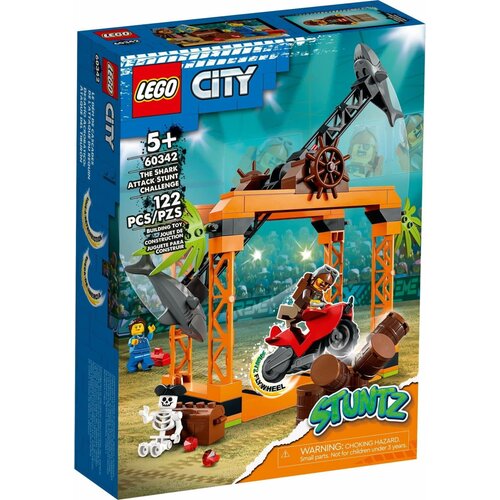 Конструктор Lego City, Труковое испытание Нападение акулы (60342-L)