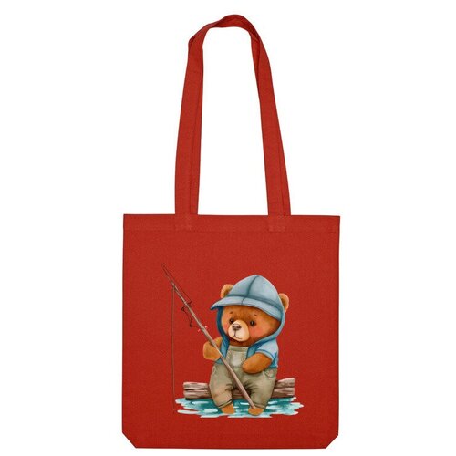 фото Сумка шоппер us basic, красный