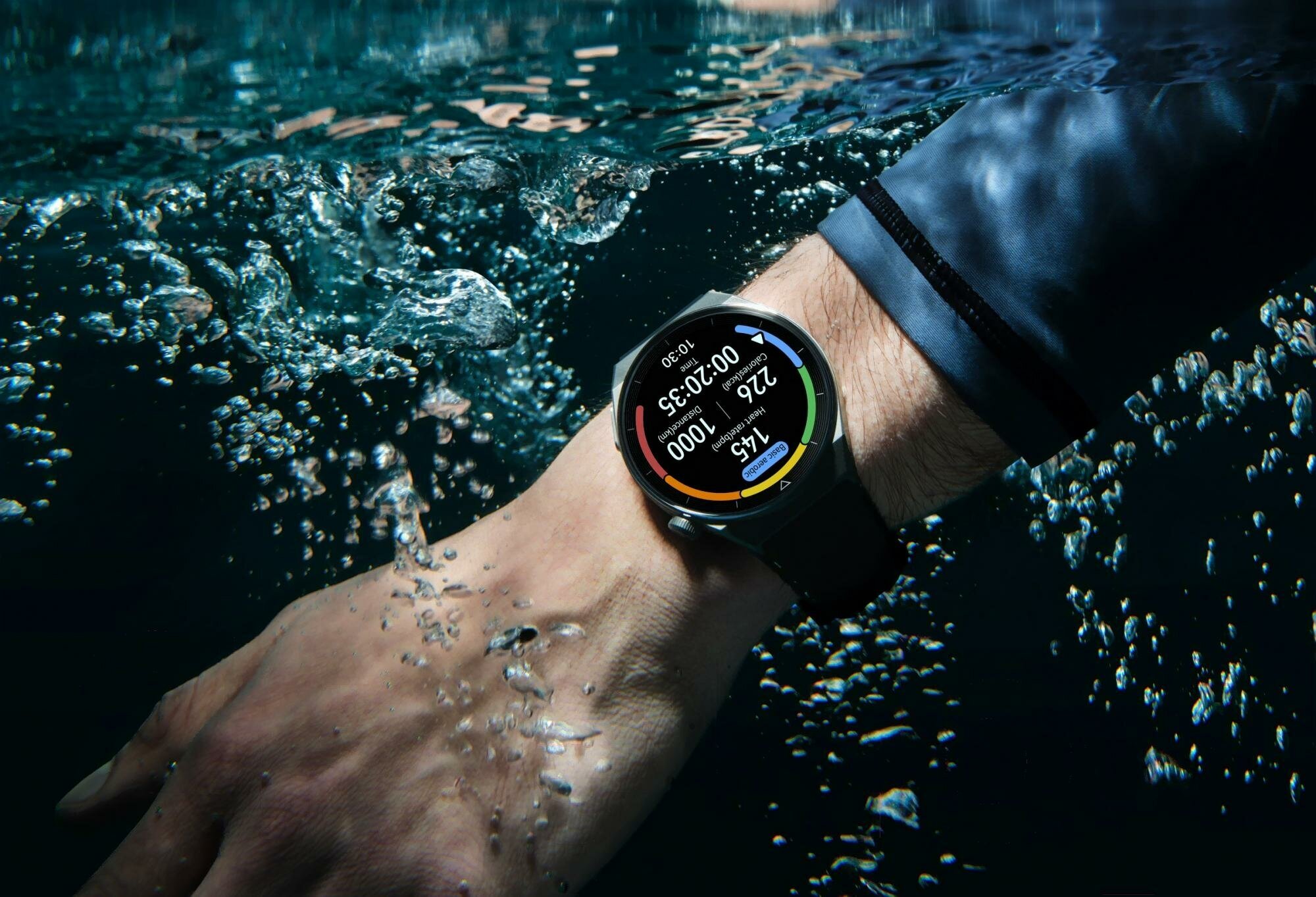 Умные часы HUAWEI Watch GT 3 Pro, белый керамический корпус с серебряным безелем - фото №16