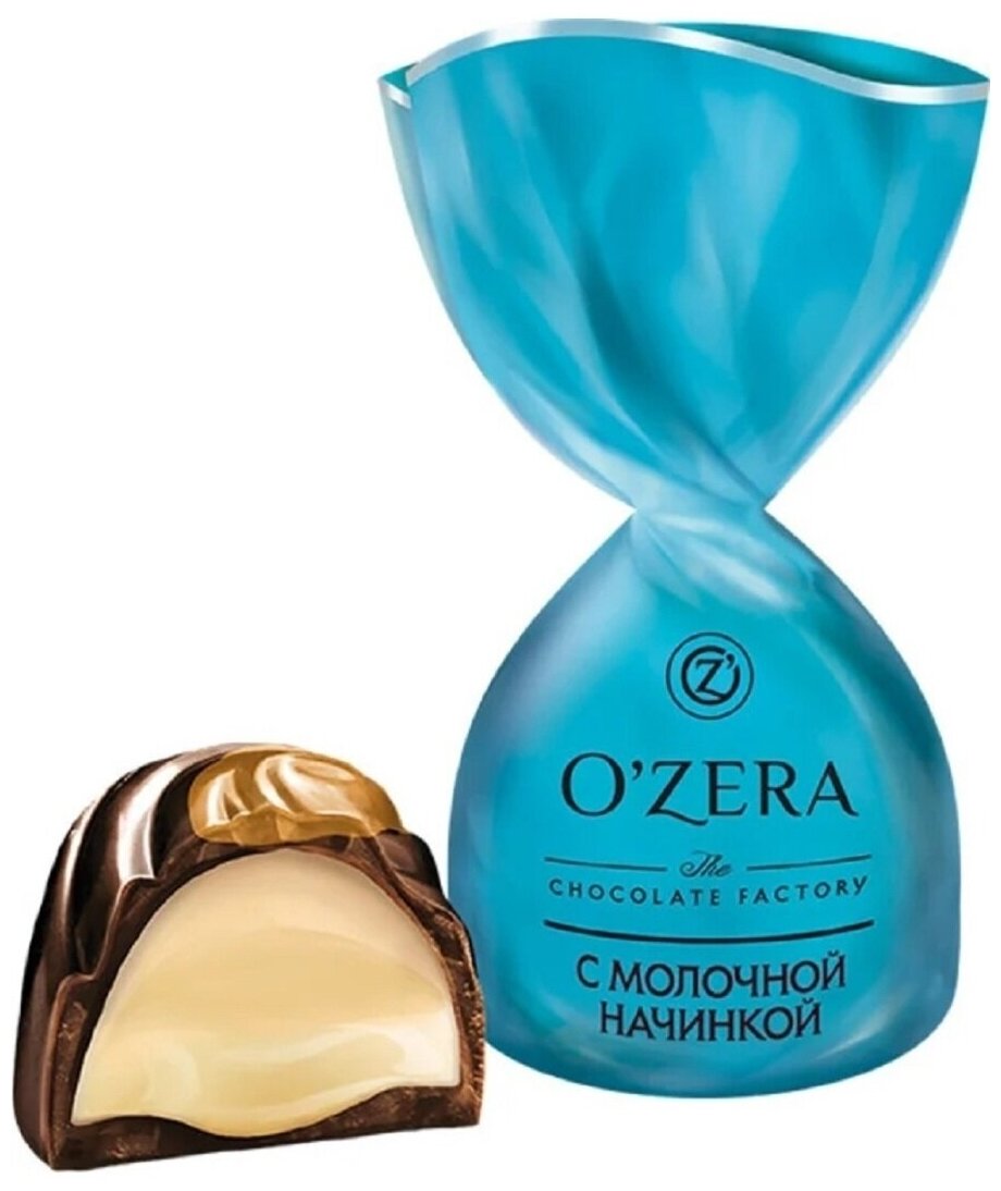 "OZera", конфеты с молочной начинкой (упаковка 0,5 кг) - фотография № 6