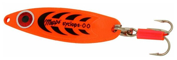 Блесна колеблющаяся Mepps SYCLOPS, 0, Fluo Orange, комплект из 1 штука