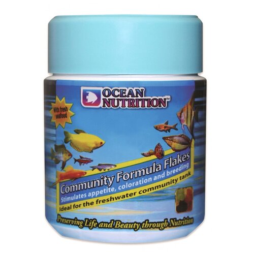 Корм для всех видов рыб Ocean Nutrition Community Flake, хлопья, 156гр