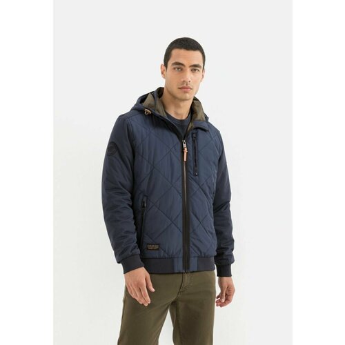 фото Куртка camel active демисезонная, размер 48, синий